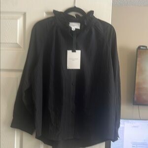 Tuckernuck Black Button-Up Shirt Pomander Place XL-NWTO